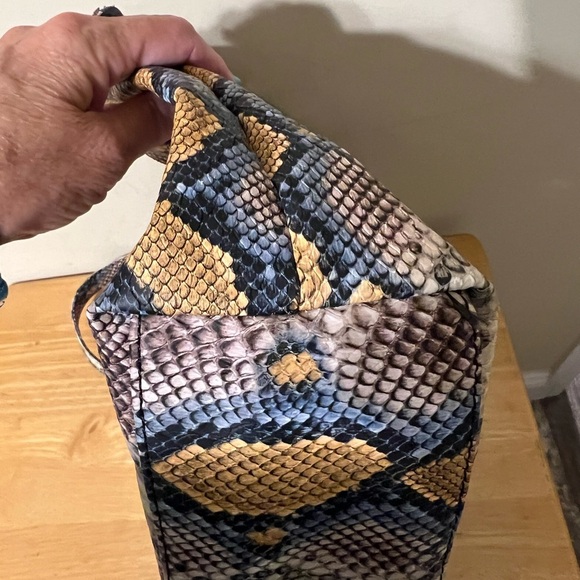 Jessica Simpson Multicolor Phython Satchel - Picture 6 of 11